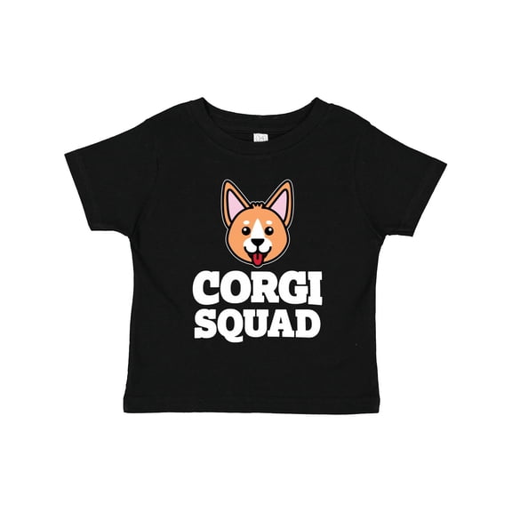 Inktastic Dog Corgi Squad Boys or Girls Toddler T-Shirt