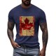 thumbnail image 4 of Camisas de Manga Corta para las Mujeres Impresión de Manga Corta Cuello Redondo, Camisa Casual de Poliéster para las Mujeres, Lavado de Manos, 4 of 8