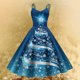 thumbnail image 1 of WILLBEST Vestido Casual Con Estampado Navideño Para Mujer, Sin Mangas, Para Fiestas Y Reuniones 974, 1 of 3