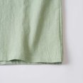 thumbnail image 7 of TOUMENY Men Linen Shirts Casual Long Sleeve Lightweight Breathable Shirt Solid Button Down Loose Fit Vacation Beach Summer Fall Tops Green XL, 7 of 7