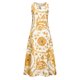 thumbnail image 3 of Vestido retro con cuello redondo, sin mangas, cómodo, de verano, a la moda para mujer Pompotops  ghjkhdj5430, 3 of 8