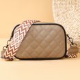 thumbnail image 4 of Bolsa bandolera para mujer Bolsa de hombro vintage de cuero genuino Satchel femenino (Caqui) Tmvgtek Para Estrenar, 4 of 9