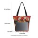 thumbnail image 3 of Easygdp White And Red Daisy Cow Bolso de Hombro para Mujer, Bolso Bandolera y Cartera de Mano Elegante para Uso Diario, 3 of 6