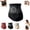 Black, variant on Fat Burning Shorts For Women High-Waist 4 In 1 Thermogenic Sculpting Shorts Tummy Control Shaping Panties Beige S-5XL