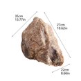 thumbnail image 5 of Rocks - Lightweight Landscape Stones, Indoor or Yard Decorative, PU Foam, Well Cover Rock, Artificial Stones, 5 of 10