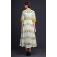 thumbnail image 3 of Bimba Robe Maxi Décontractée Sans Manches à Col en V Imprimée Boho pour Femmes, Très Petite Taille, 3 of 5