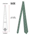 thumbnail image 2 of Fotbe Lemon and Leaves Corbata Clásica para Hombre con Estampado – Corbata de Seda Jacquard Tejida, para Negocios, Bodas y Eventos Formales, 2 of 7
