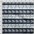thumbnail image 3 of oneOone Viscose Chiffon Fabric Stripe|Elephant & Horse Ikat Fabric Prints By Yard 42 Inch Wide, 3 of 4