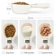 thumbnail image 3 of Báscula de cocina electrónica con cuchara | Báscula de precisión para alimentos de 800 g/251 ml con pantalla LCD | Cuchara medidora desmontable para comida de mascotas, repostería y cocina | Medidas, 3 of 7