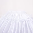 thumbnail image 5 of Fgnfyis Skirts for Girls Bow Ribbon Flutter Party Shorts Adorable Lightweight Skirt Girls White 6-7 Years, 5 of 7