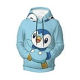 thumbnail image 2 of Piplup Youth Cartoon Hoodie Fashion Long Sleeve Kids Pullover Coat Casual Hoody Hooded Sweatshirts for Boys Girls, 2 of 8