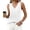 White, variant on BTFBM Womens Tank Tops Summer Eyelet Crossed V Neck Sleeveless Casual Loose Fit Basic Spring Top Vacation Outfits