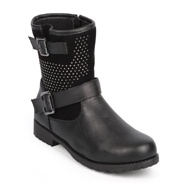 moto boots with studs
