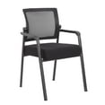 thumbnail image 3 of Boss Office Products 47"W Conference Table w/4 Fabric Guest Chairs in Driftwood, 3 of 9