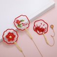 thumbnail image 2 of BUYISI Ensemble de Marque-Page Broderie Clip de Livre Kit de Point de Croix avec Pompon 11, 2 of 5