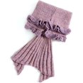 thumbnail image 2 of Blanket For Girls,Mermaid Sleeping Bag For Kids, Handmade Knitted Mermaid Tail, 2 of 8