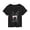 Black, variant on Toddler Girls' Short Sleeve Crew Neck Tee T-Shirt Children's Easter Cartoon Bunny Print T Shirt Top Size 1-2T ,Gray