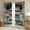 Black Blue Brown 120, variant on jejeloiu Lake House Blackout Curtains Set of 2 (52x84 Each),Rustic Farmhouse Cabin Window Curtains,Old Barn Door Curtains and Drapes For Men Women,Luxury Bedroom Decor
