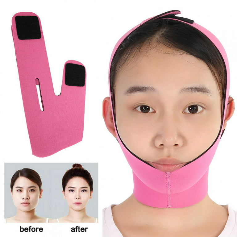 LYUMO Face Slimming Mask,Face-Lift Strap,Face Slimming Bandage Belt Mask  Face-Lift Double Chin Skin Strap 