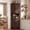 Brown, variant on QinaQin 65Inch Tall Corner Cabinet with Doors,Farmhouse Corner Storage Cabinet,Freestanding Corner Pantry Cabinet with Adjustable Shelves,Triangle Cupboard for Bathroom & Kitchen,Brown