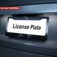 thumbnail image 5 of 2Packs License Plate Frames with Futuristic Sci-Fi Human Pattern Design Includes Screws & Caps Full Accessories Included Size 6. 3x12. 2inch(16x31cm), 5 of 8