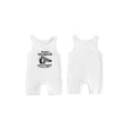 thumbnail image 4 of Baby Boy Tank Romper Casual Letter Fist Print Round Neck Sleeveless Jumpsuit Infant Toddler Summer Clothes, 4 of 10