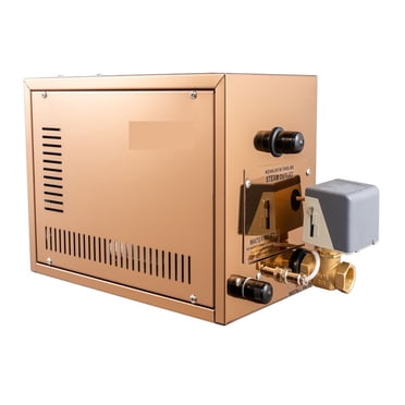 4.5KW Electric Steam Shower nerator For Sauna Bath Room,Stainless Steel Sauna Equipment Steam Room Equipment Automatic Descaling ,Safer to Use