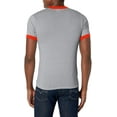thumbnail image 3 of Ringer T-Shirt 2Xl Athletic Heather/Orange, 3 of 3