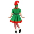 thumbnail image 6 of FUN Costumes Holiday Elf Santa Claus Women's Fancy-Dress Costume for Adult, M, 6 of 18