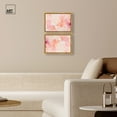 thumbnail image 3 of Art Remedy Dopamine Decor Canvas, 15" x 10", Gold Frame, Blush Coral Lands Set, 3 of 5