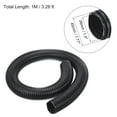 thumbnail image 2 of Unique Bargains EVA Flexible Vacuum Cleaner Hose, 45 mm Outer Diameter 1M Length Dust Collection Hose Black, 2 of 5