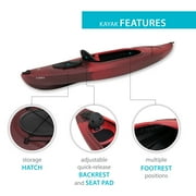 Lifetime Cruze 10 ft Sit-Inside Kayak, Volcano Fusion (90961)