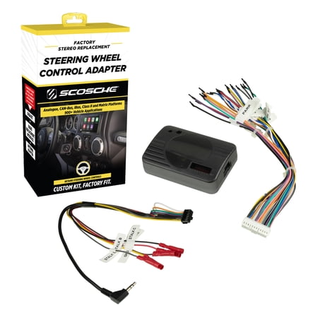Scosche Link+ Universal Wiring Harness w/ 900+ Vehicle Applications – Analogue, CAN-Bus & More LUSWC