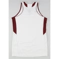 thumbnail image 2 of adidas Womens 2-Tone Basketball Team Jersey, Blanco, Mediano, 2 of 2