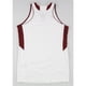 thumbnail image 2 of Adidas - Camiseta de baloncesto para mujer, 2 tonos, color blanco, grande, 2 of 2
