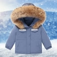thumbnail image 6 of guisaled Baby Snowsuit Toddler Girl Snow Suit Winter Coat and Snow Bib Pants Boy Ski Suits Solid Windproof Waterproof Cold Weather Clothers, 6 of 9