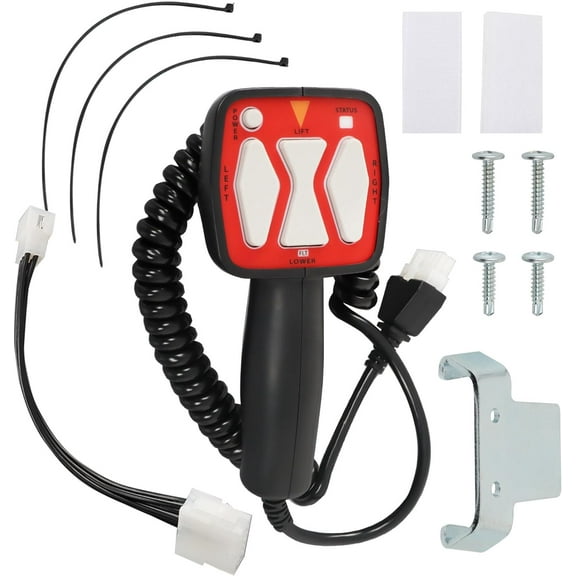 munirater Snowplow Handheld Controller Replacement for Western 56462 plow Controller Replacement for SAM 1306902 Replacement for Fisher 9400 Straight Blade Plows