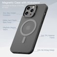 thumbnail image 2 of Étui Magnétique avec Support Compatible avec Iphone 13 Pro Max/iphone 13 Pro/iphone 13, Étui de Protection Antichoc, 2 of 5
