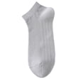 thumbnail image 3 of Mens Thin Rayon Breathable Ankle Socks Soft Low Cut Comfortable Sock Lightweight Mesh Sock Gray One Size, 3 of 6