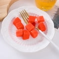 thumbnail image 6 of 5pcs Fake Grape Clusters Artificial Fruit Models, Simulated Fruit Props, Lifelike Fake Grapes for Fruit Pie Making, Kitchen Table Decor and Home Party Ornament for Festive Display, Watermelon Red, 6 of 6