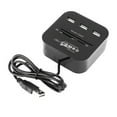 thumbnail image 3 of Chip Card Reader LED 3 Ports USB 2.0 Hub Card Reader USB Chip Bank Card Reader Samrt SIM ID Card Reading Adapter, 3 of 7