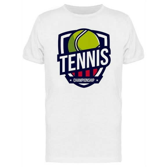 Tennis Championship Design T-Shirt Men -Image by Shutterstock, Male 3X-Large