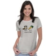 thumbnail image 4 of Sad Diet Food Want Ice Cream Adult Womens Slim Fit Graphic Tee Brisco Brands S, 4 of 5