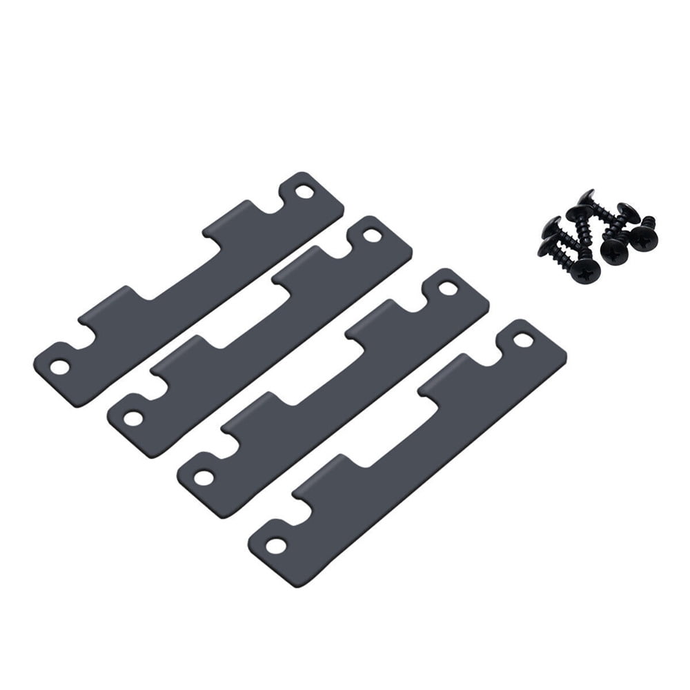 FYUU Tail Gate Tailgate Hinge Plates and Screws For Yamaha Rhino YXR