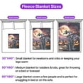 thumbnail image 5 of Spooky Halloween Night Witch Labrador Retriever Glowing Pumpkins Cozy Fleece Blanket Lab Dog Lover Gifts Warm Soft Throw Blanket - 12015, 5 of 5
