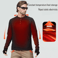 thumbnail image 4 of Men's Outdoor Anti-Static Fleece Jacket for Autumn, 4 of 8