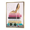 thumbnail image 1 of Paris Glamourous Gold Style IV - Fashion Framed Canvas, 1 of 3