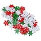 thumbnail image 2 of 50 Uds. De copos de nieve en rodajas de madera, adornos navideños de copos de nieve, recortes de madera, 2 of 6
