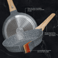 thumbnail image 3 of Sartén Antiadherente 28 Cm Cookify, Libre De Pfoa, Cocina Saludable. Xtellar Color Mármol Gris, 3 of 3