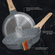 thumbnail image 3 of Sartén Antiadherente 28 Cm Cookify, Libre De Pfoa, Cocina Saludable. Xtellar Color Mármol Gris, 3 of 3